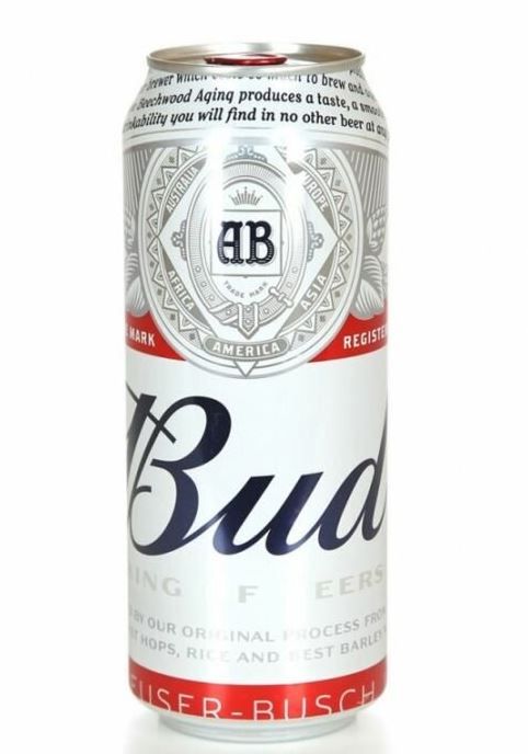 Пиво Bud, светлое, 0,5л